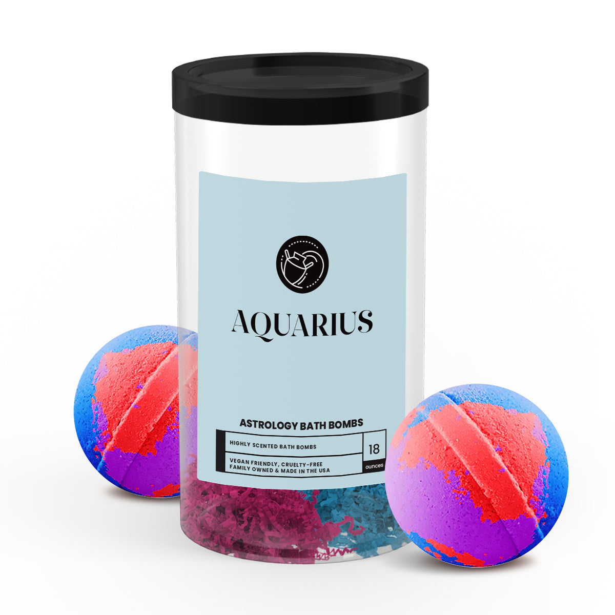 Aquarius Astrology Bath Bombs