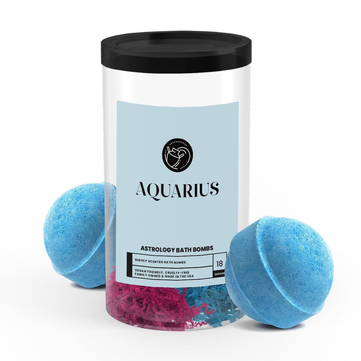 Aquarius Astrology Bath Bombs