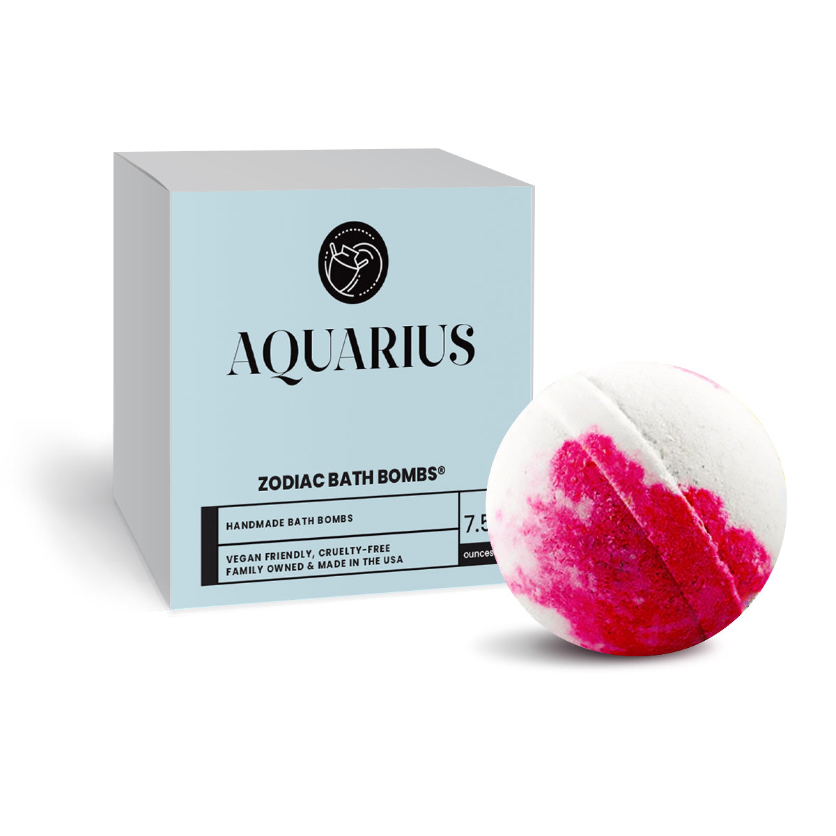 Aquarius Zodiac Bath Bomb