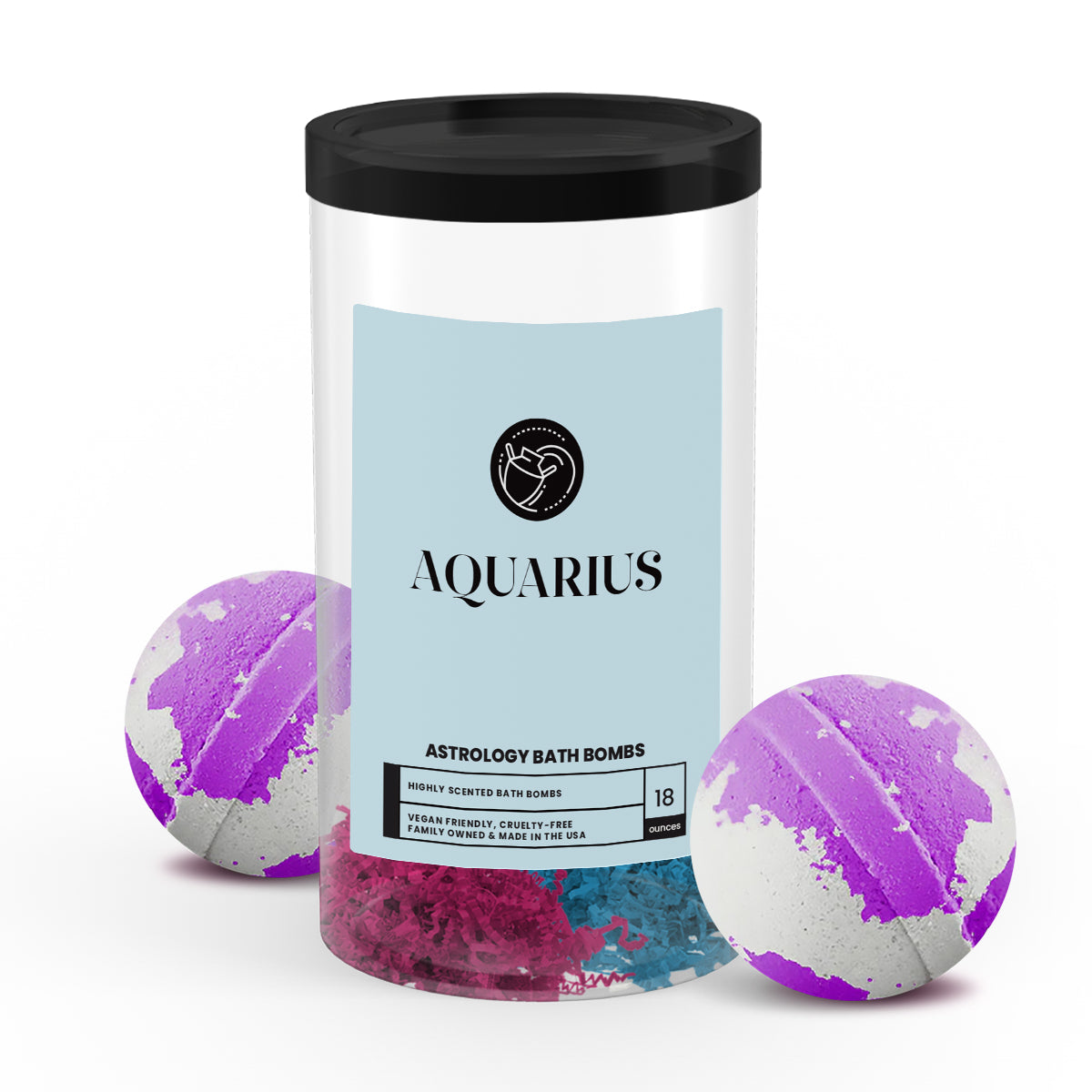 Aquarius Astrology Bath Bombs