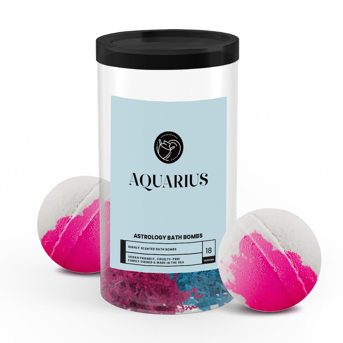 Aquarius Astrology Bath Bombs