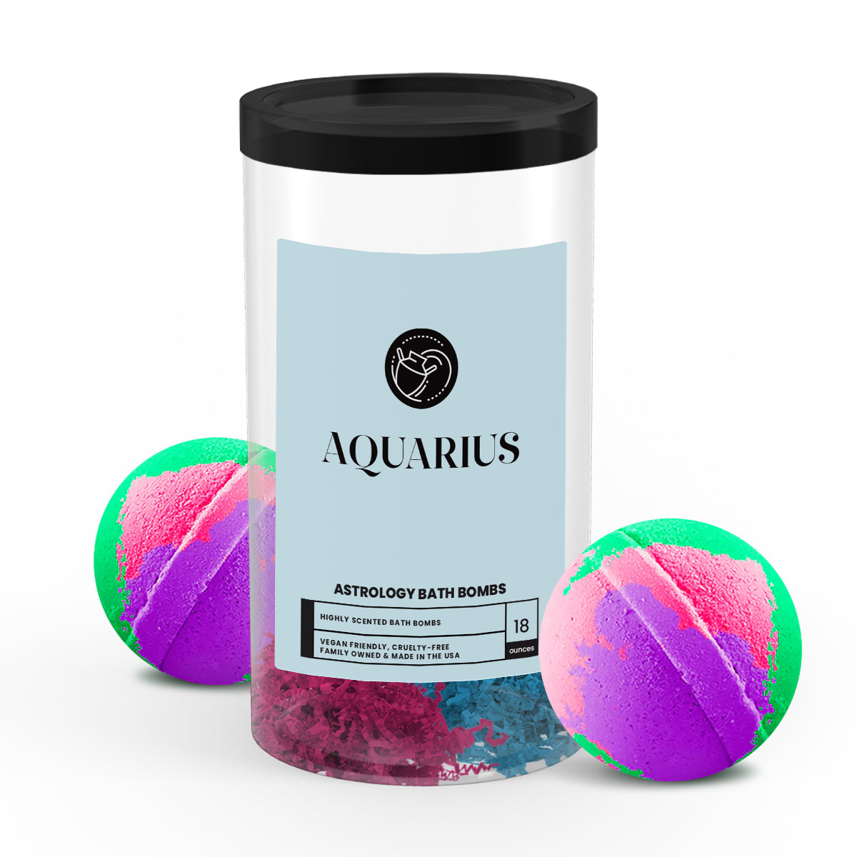 Aquarius Astrology Bath Bombs