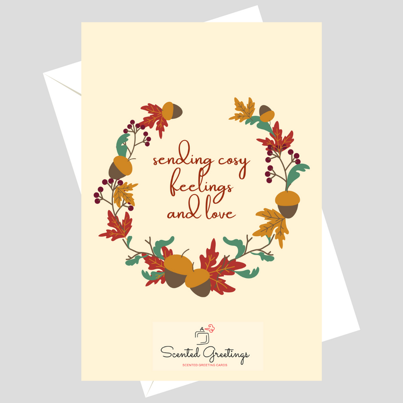 Sending Cosy Feelings and Love | Scented Greeting Cards