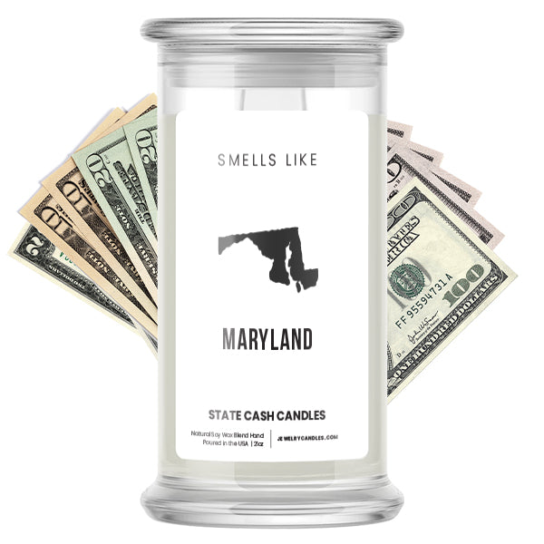 Smells Like Maryland State Cash Candles