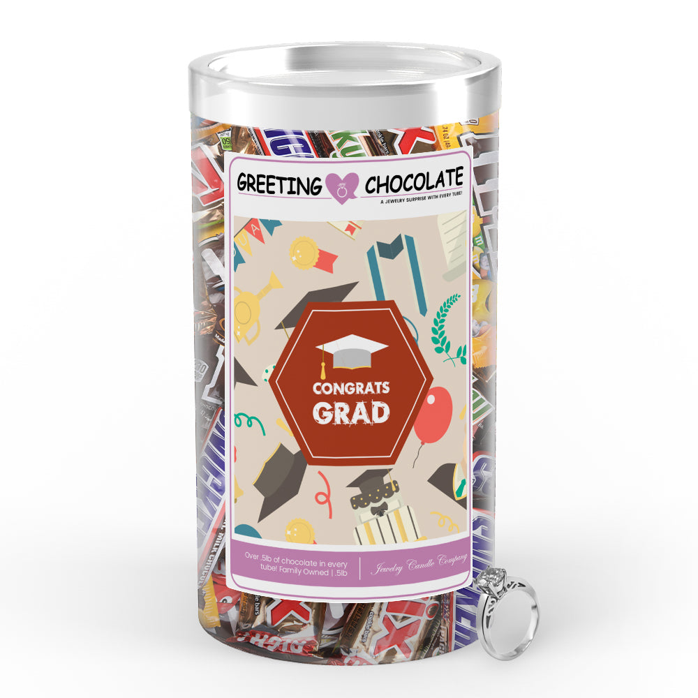 Congrats Grad Greetings Chocolate