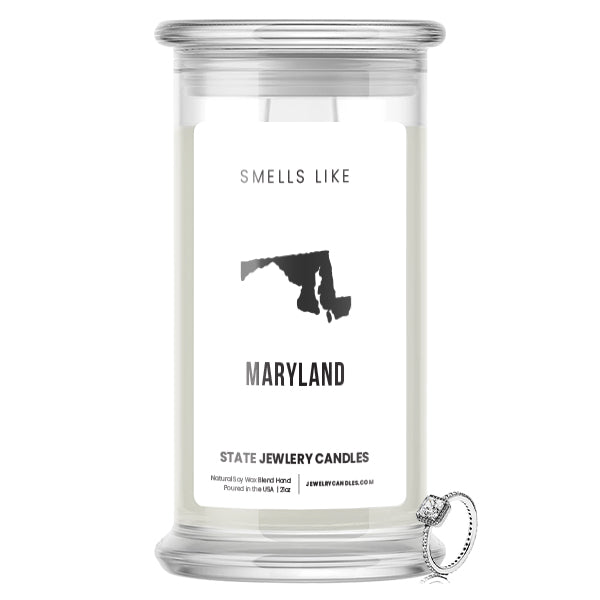 Smells Like Maryland State Jewelry Candles