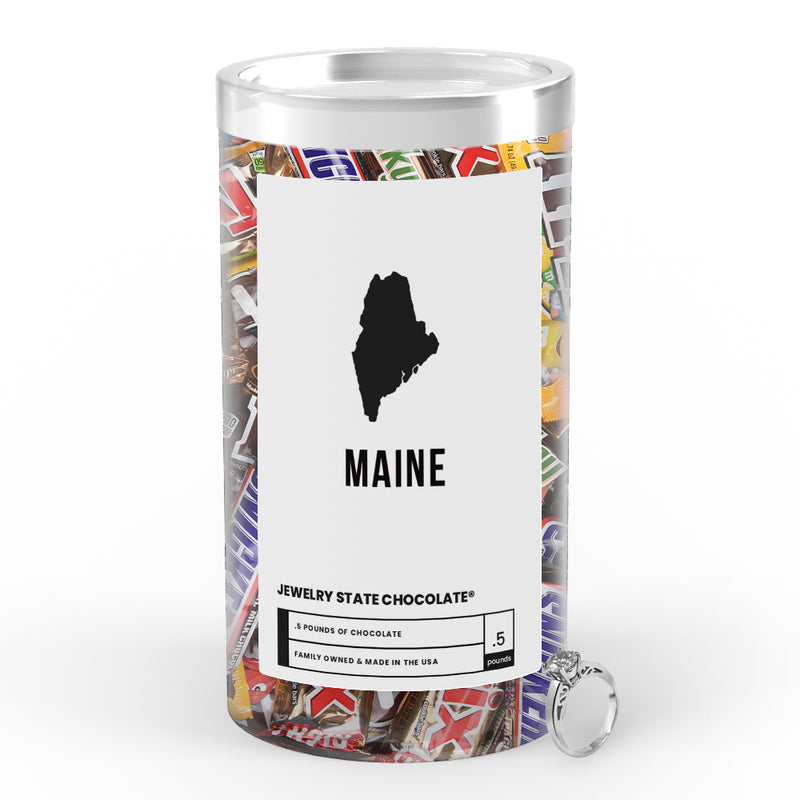 Maine Jewelry State Chocolate