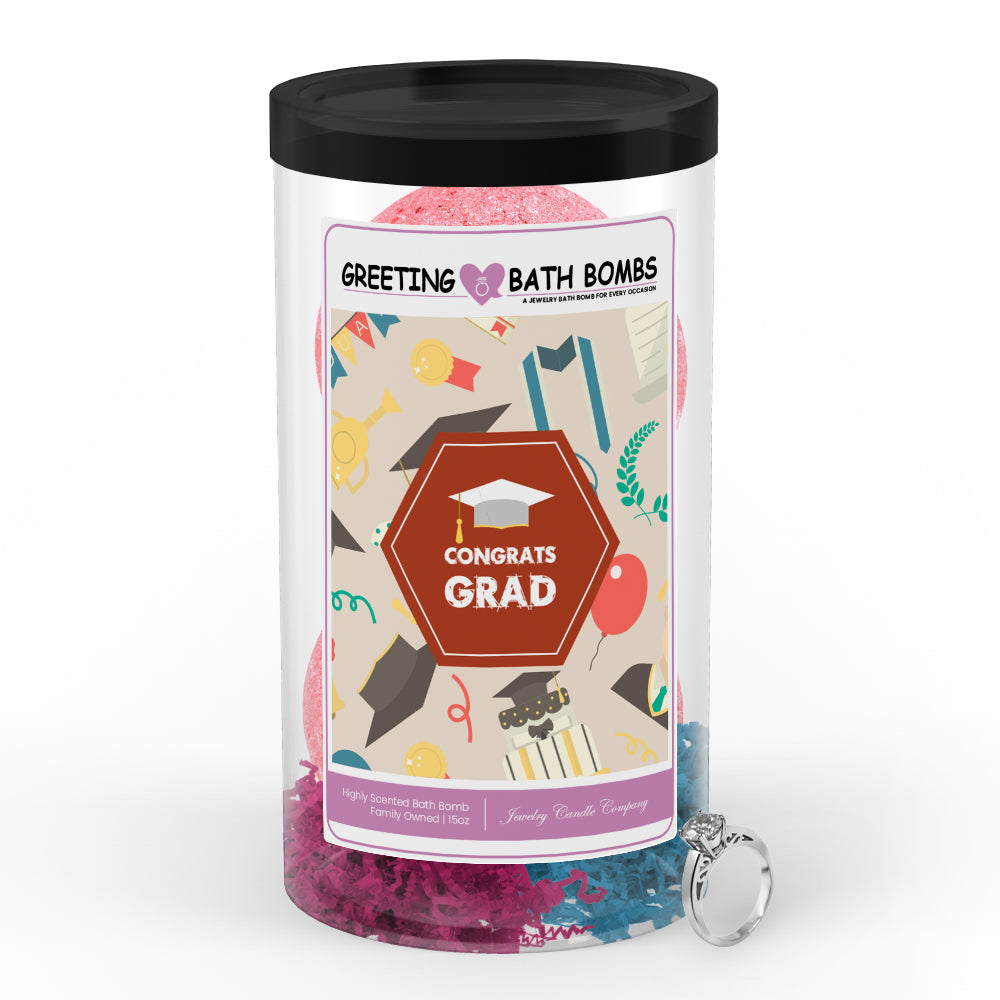 Congrats Grad Greetings Bath Bombs