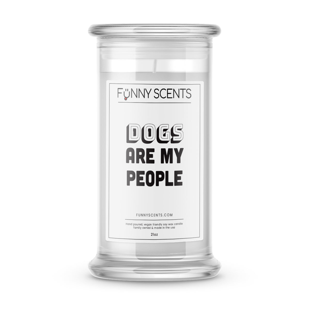 Dogs are My People Funny Candles