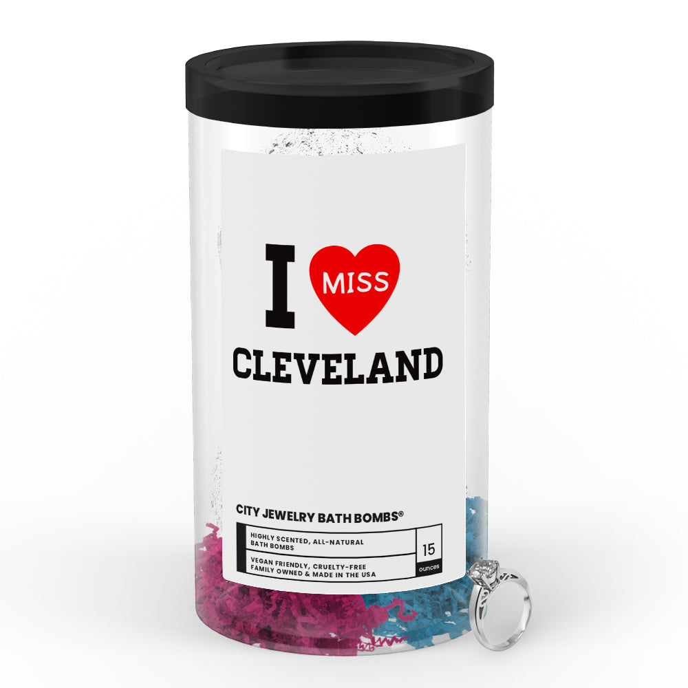 I miss Cleveland City Jewelry Bath Bombs