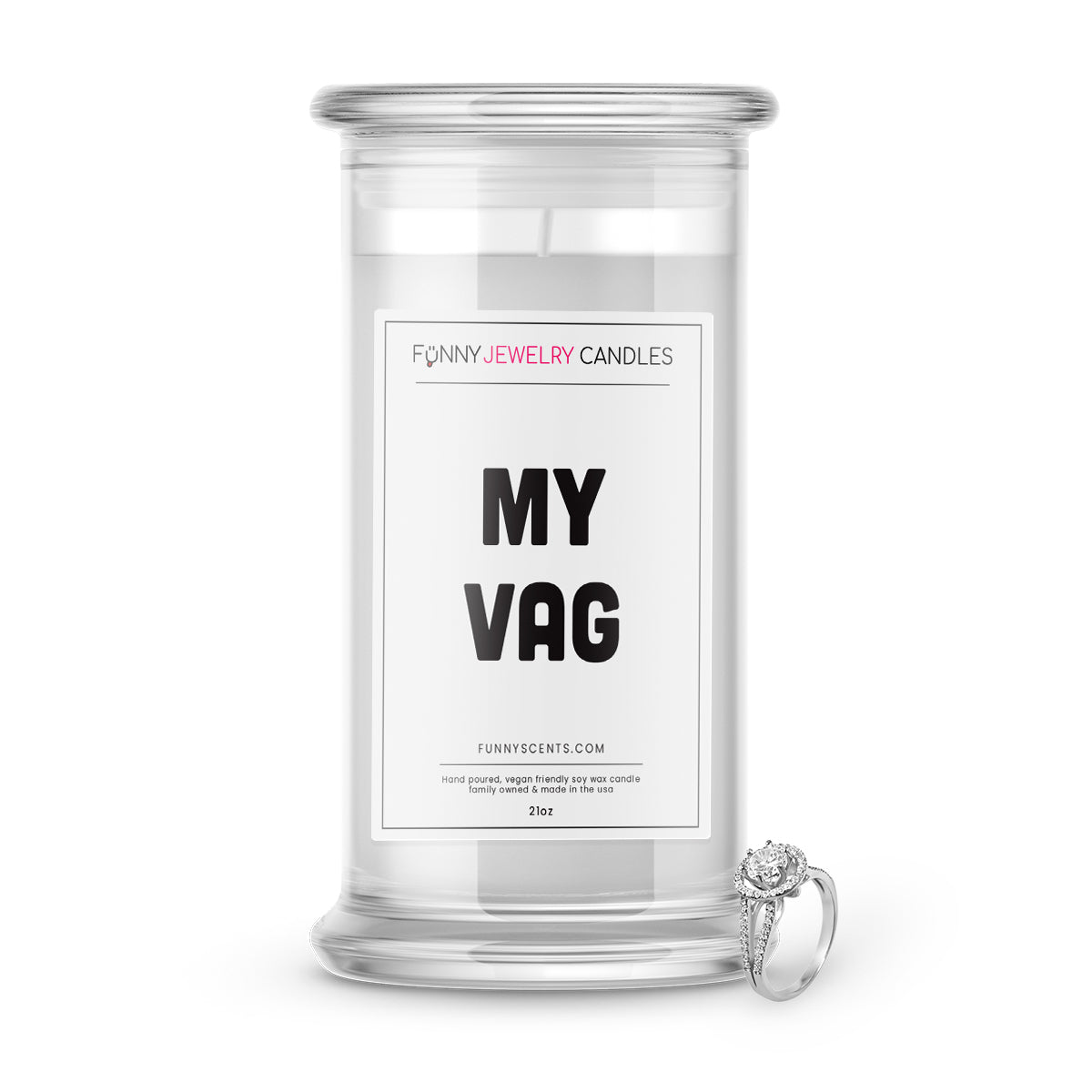 My Vag Jewelry Funny Candles