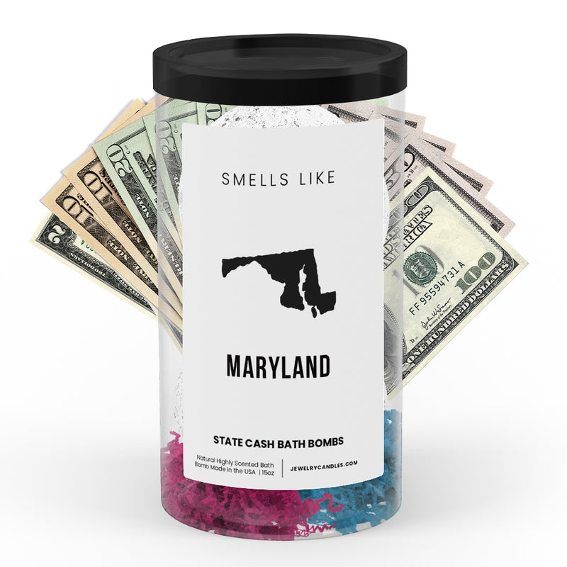 Smells Like Maryland State Cash Bath Bombs