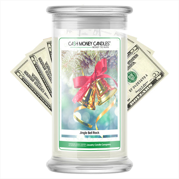 Jingle Bell Rock Cash Money Candles