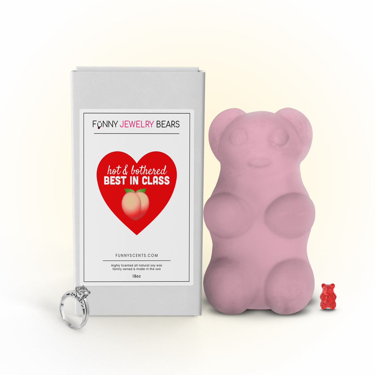 hot and bothered Best in Class Ass Funny Jewelry Bear Wax Melts
