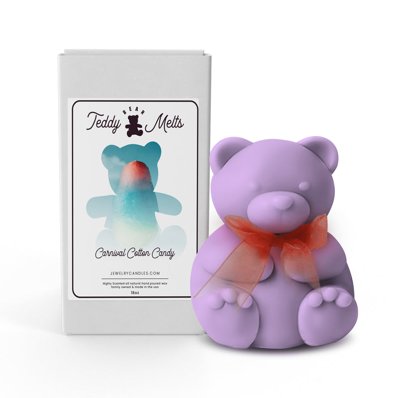 Carnival Cotton Candy GIANT Teddy Bear Wax Melts