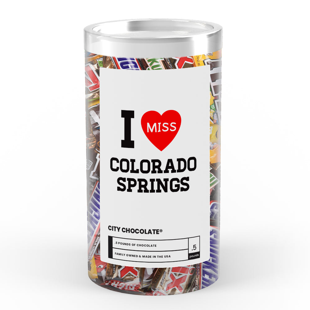 I miss Colorado Springs City Chocolate
