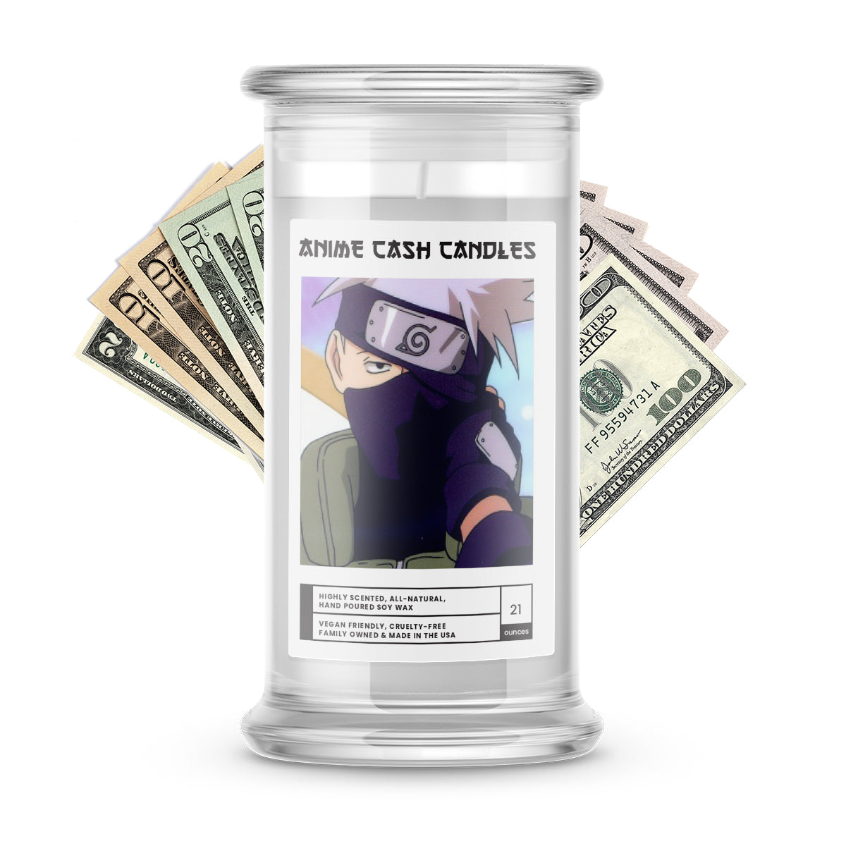 Hatake, Kakashi | Anime Cash Candle