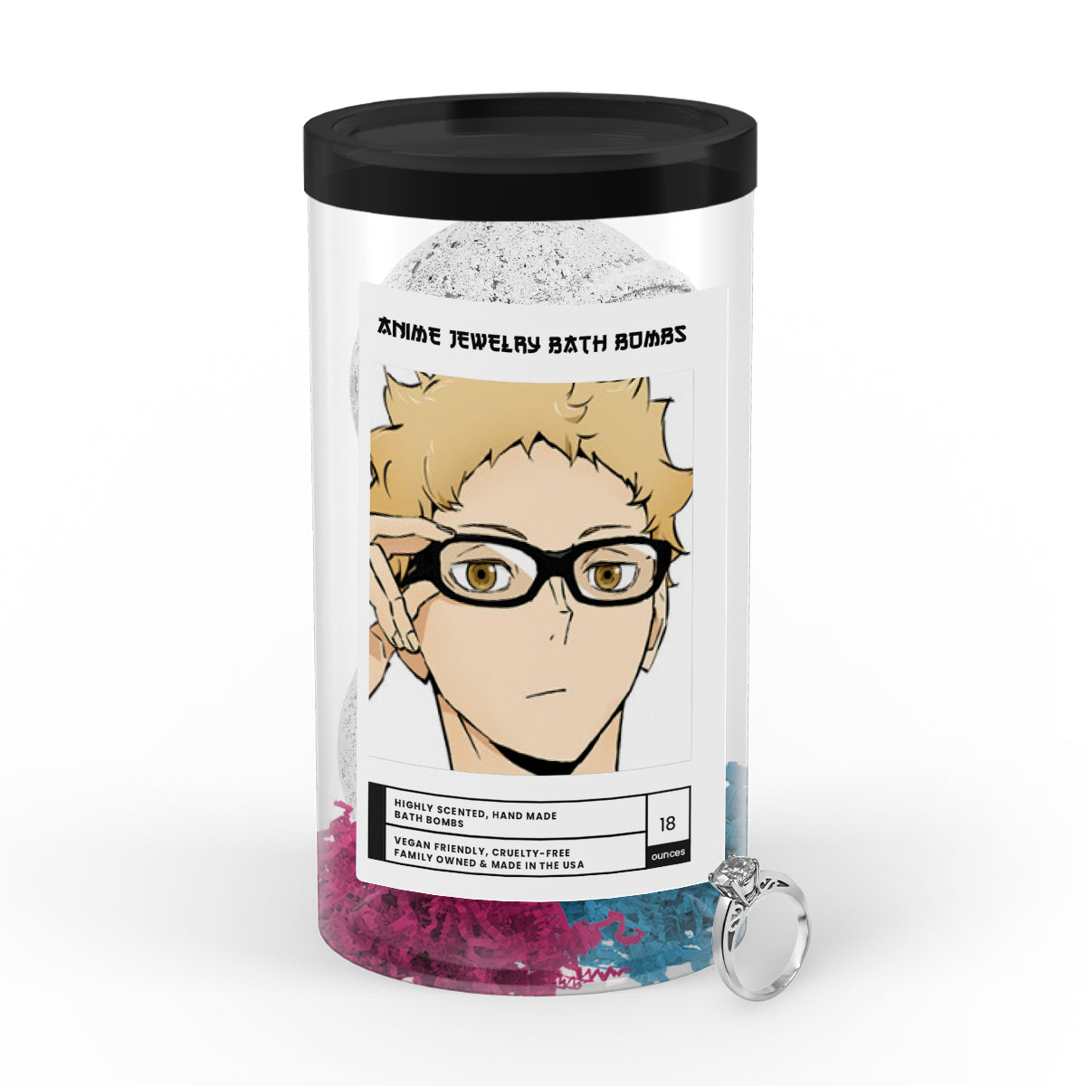 Tsukishima, Kei (月島 蛍) | Anime Jewelry Bath Bombs