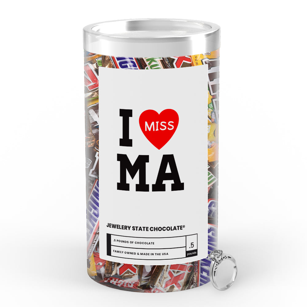 I miss MA Jewelry State Chocolate