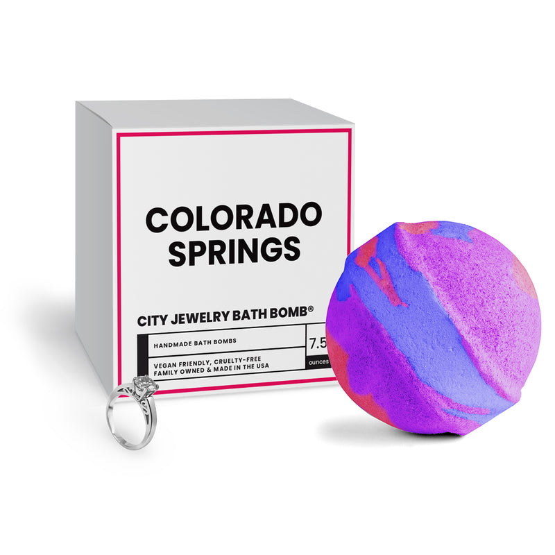 Colorado Springs City Jewelry Bath Bomb