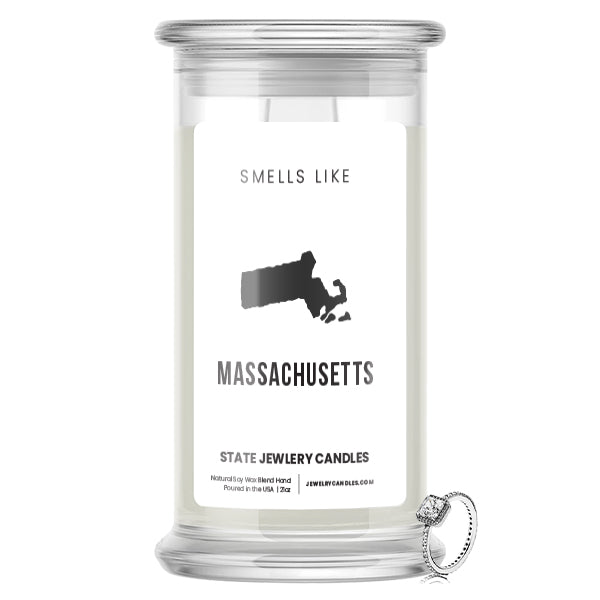 Smells Like Massachusetts State Jewelry Candles