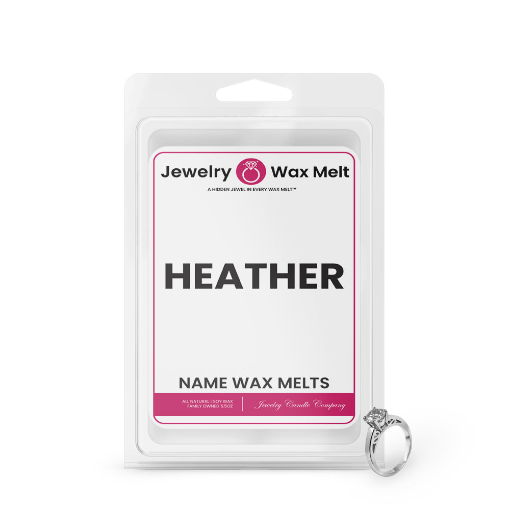 HEATHER Name Jewelry Wax Melts
