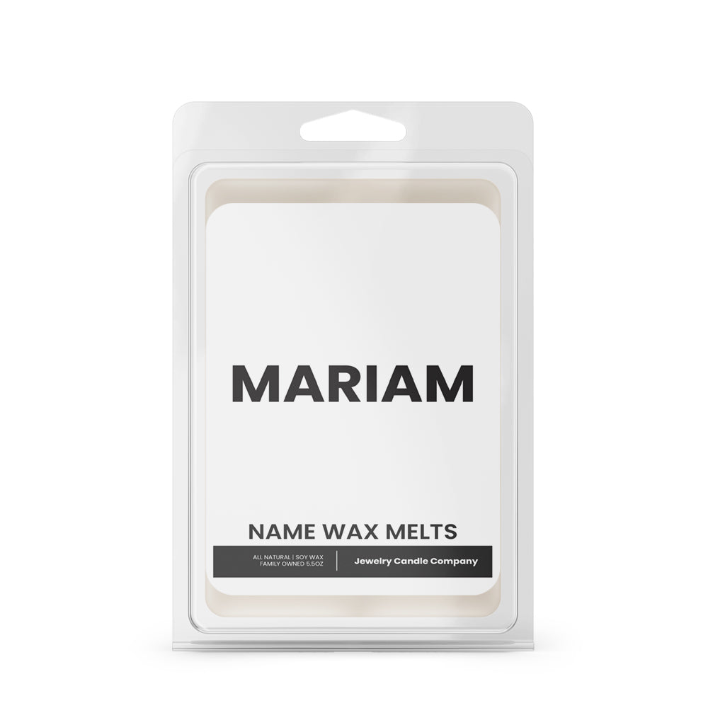 MARIAM Name Wax Melts