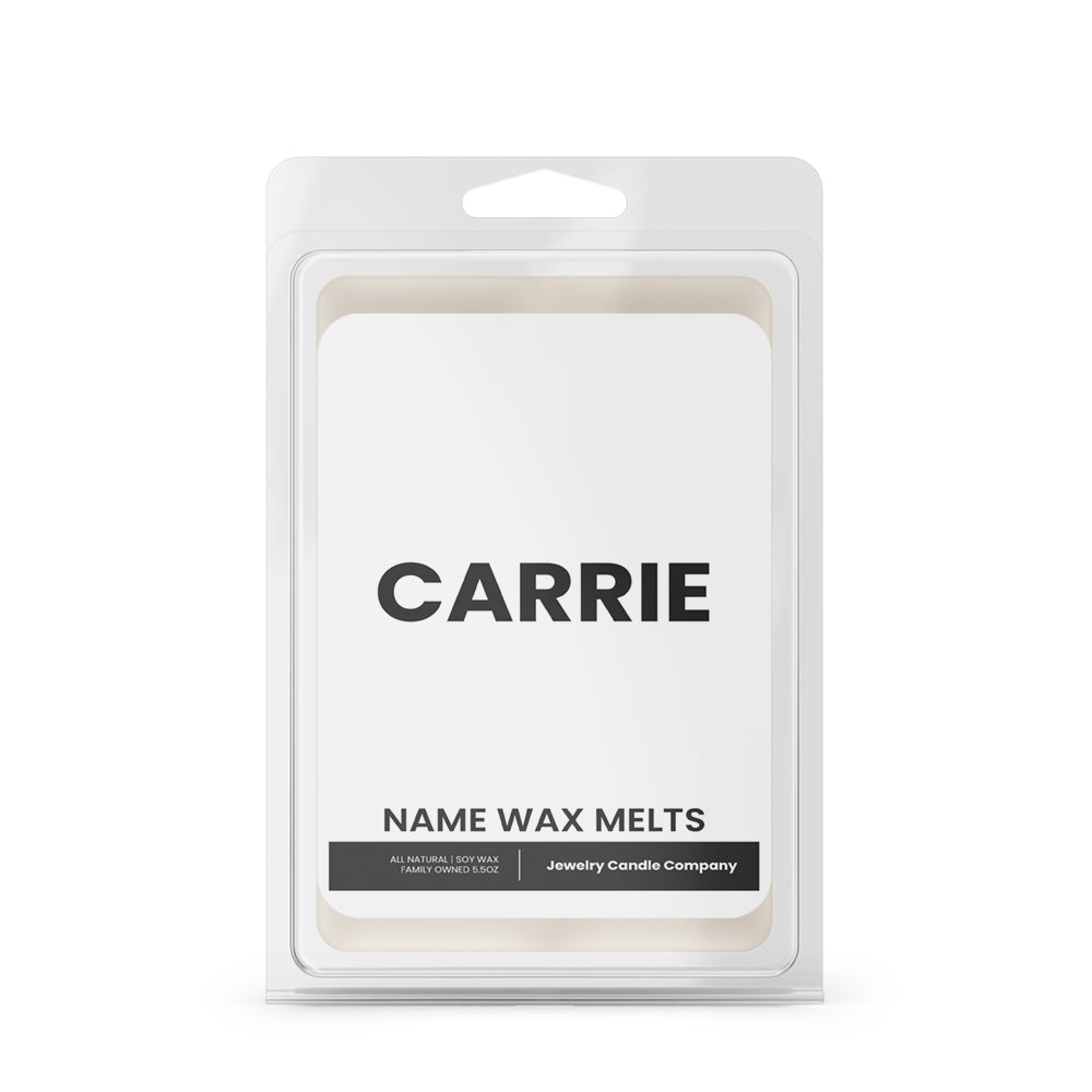 CARRIE Name Wax Melts