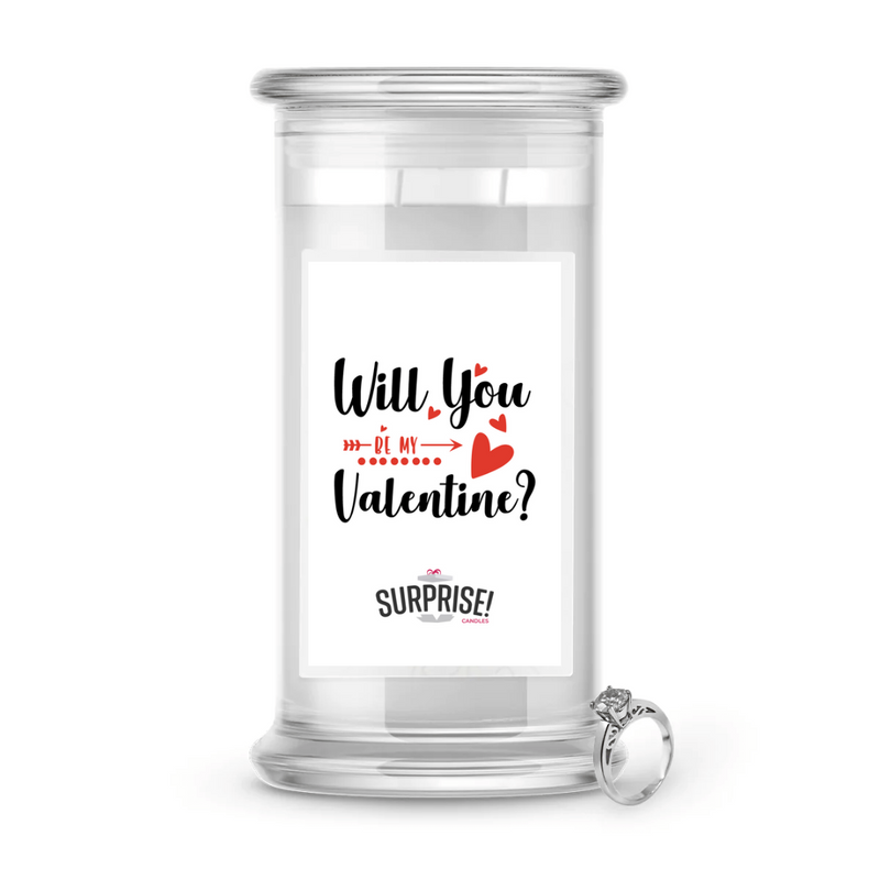 Will You be my Valentine? | Valentine's Day Surprise Jewelry Candles