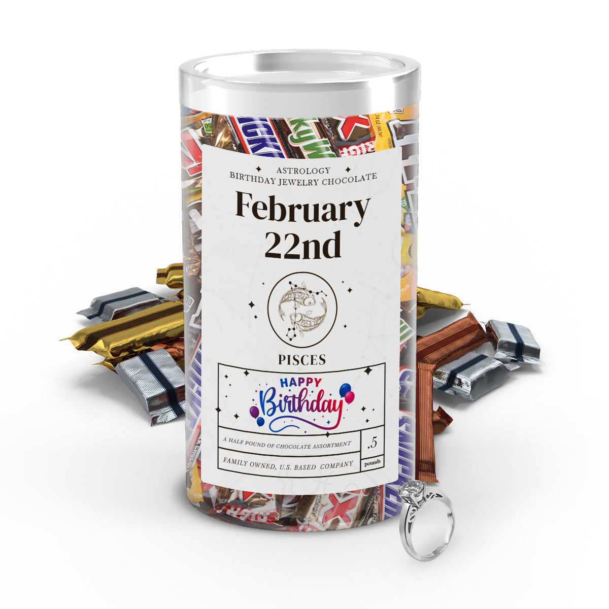 PISCES | ASTROLOGY BIRTHDAY JEWELRY CHOCOLATE