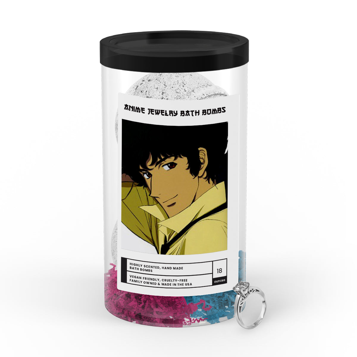Spiegel, Spike (スパイク・スピーゲル) | Anime Jewelry Bath Bombs