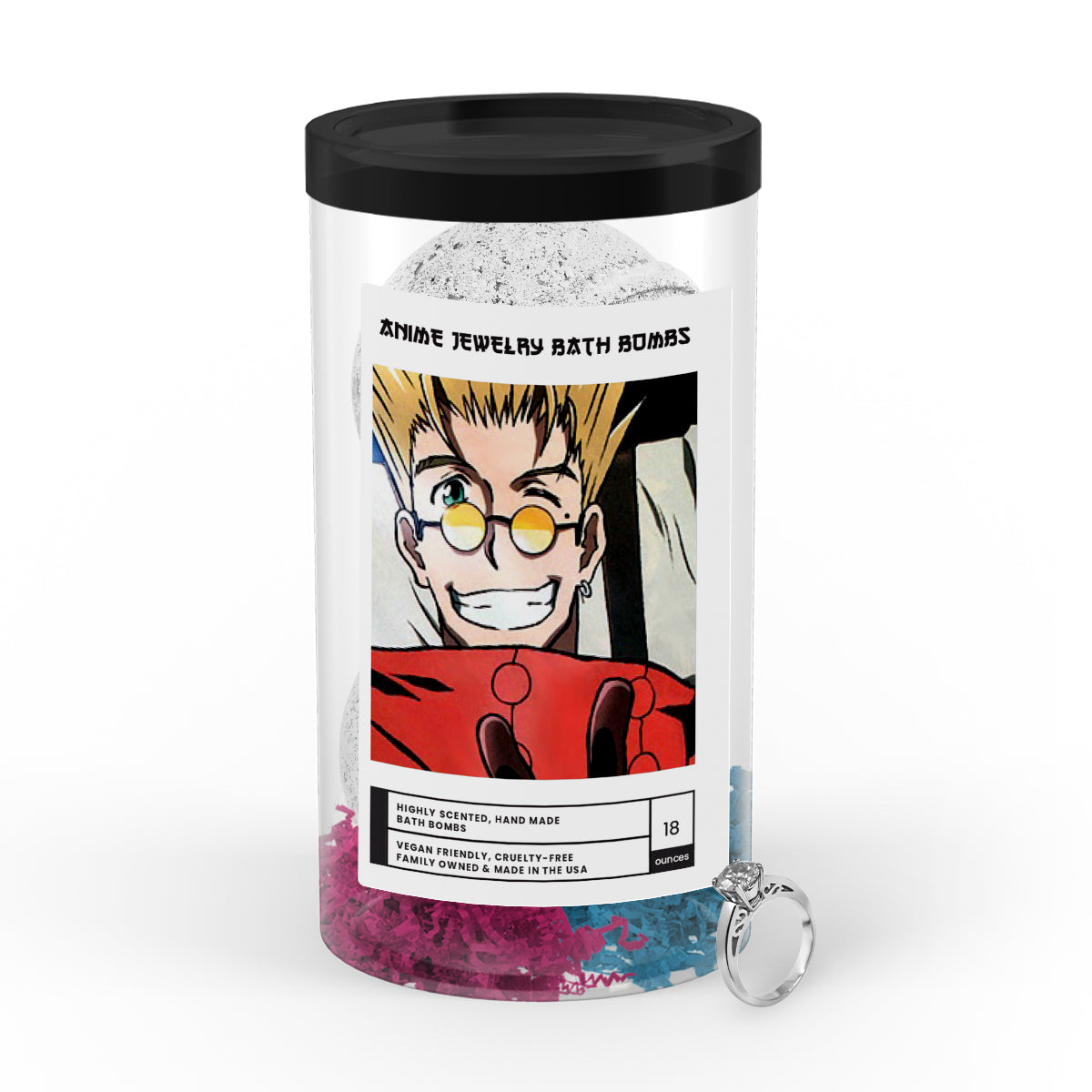 Vash the Stampede (ヴァッシュ・ザ・スタンピード) | Anime Jewelry Bath Bombs