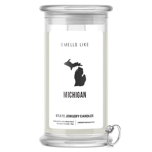 Smells Like Michigan State Jewelry Candles