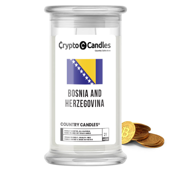 Bosnia and Herzegovina Country Crypto Candles