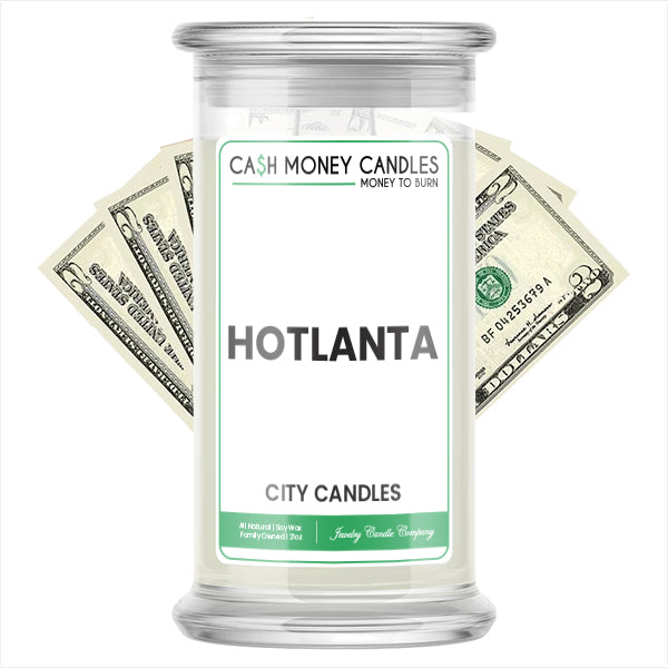 Hotlanta City Cash Candle