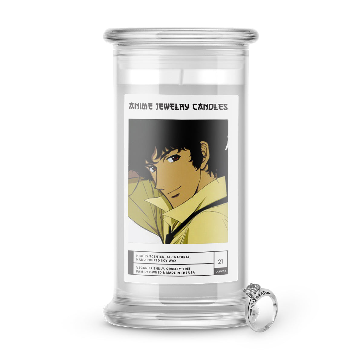 Spiegel, Spike | Anime Jewelry Candles