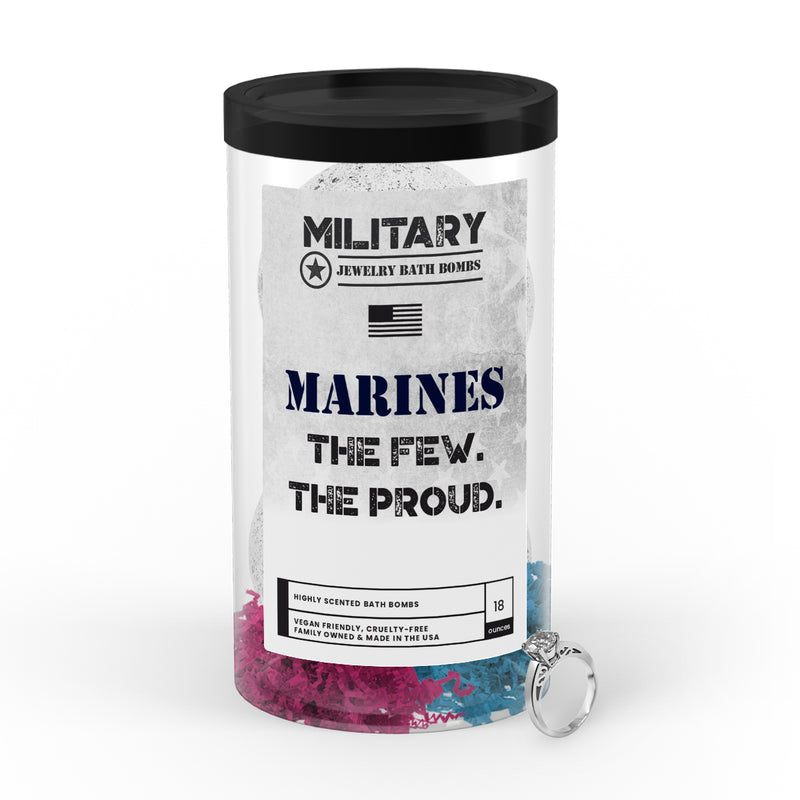 MARINEs The Few. The Proud. | Military Jewelry Bath Bombs