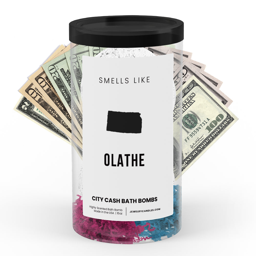 Smells Like Olathe City Cash Bath Bombs