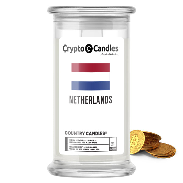 Netherlands Country Crypto Candles