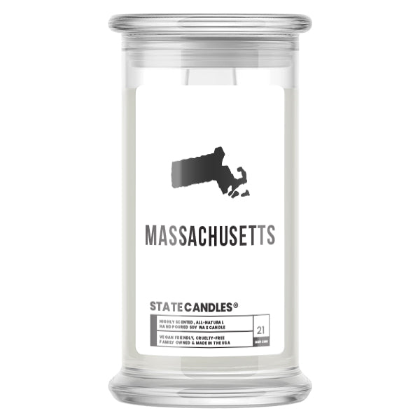 Massachusetts State Candles