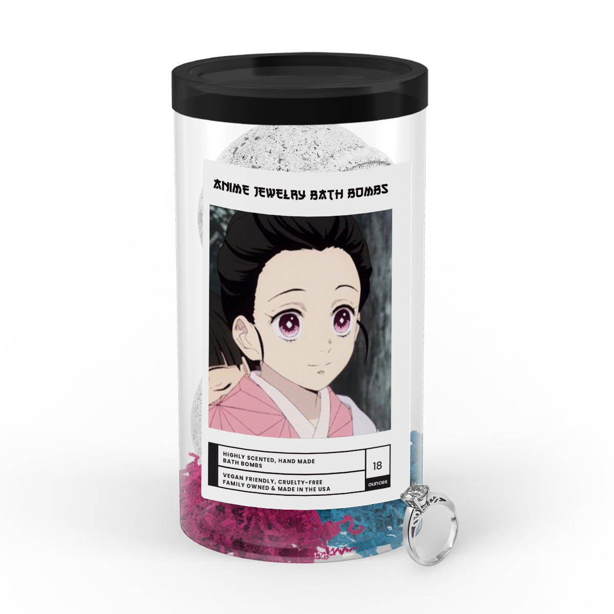 Kamado, Nezuko (竈門 禰豆子) | Anime Jewelry Bath Bombs