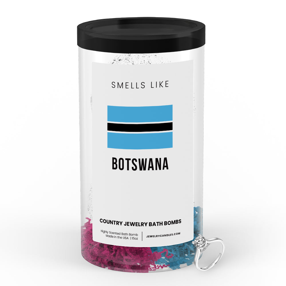 Smells Like Botswana Country Jewelry Bath Bombs
