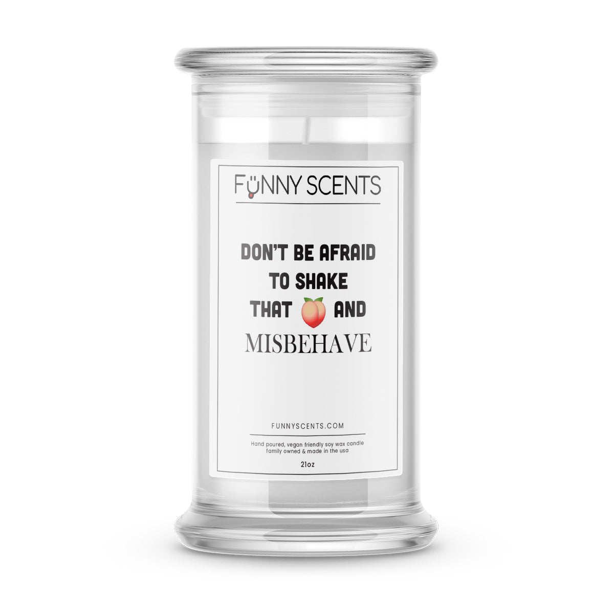 Don’t be afraid to shake that butty and misbehave Funny Candles