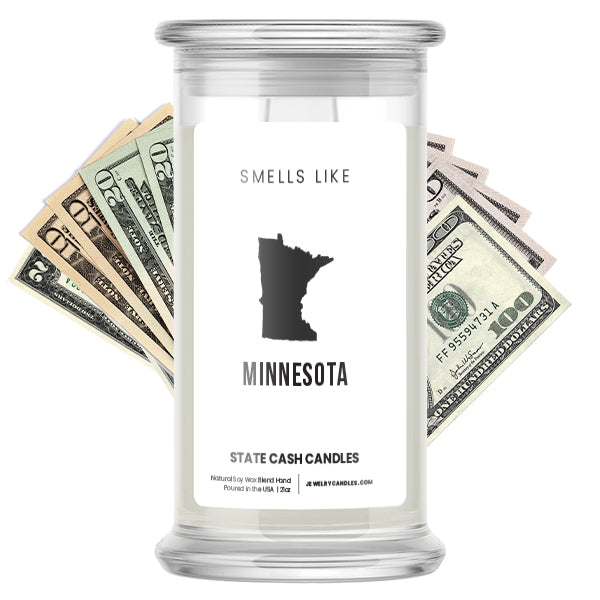 Smells Like Minnesota State Cash Candles