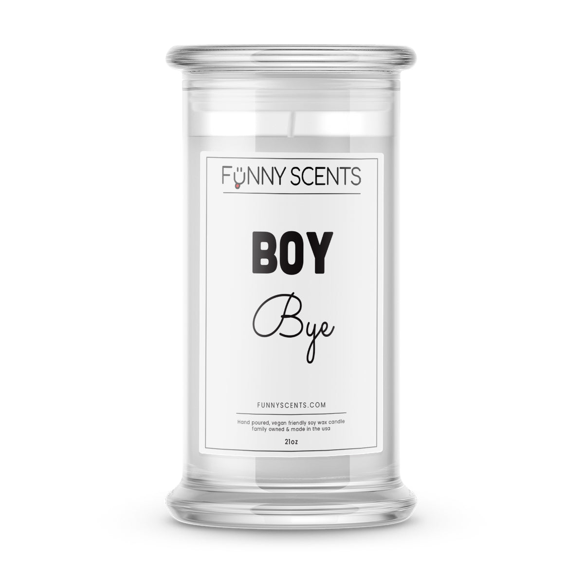 Boy Bye Funny Candles