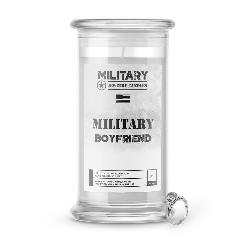 Military Boyfriend | Military Jewelry Candles
