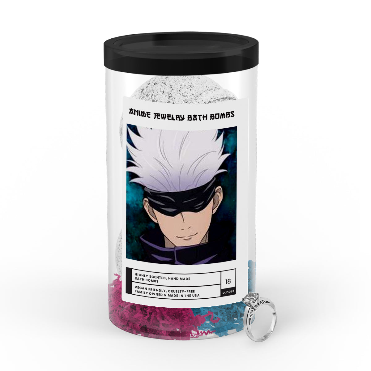 Gojou, Satoru (五条 悟) | Anime Jewelry Bath Bombs