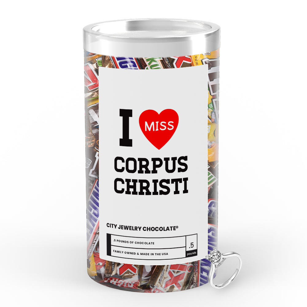 I miss Corpus Christi City Jewelry Chocolate