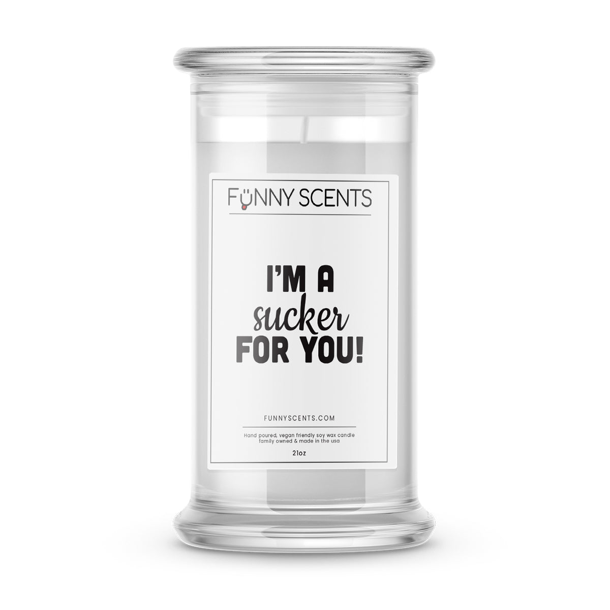 I'm a sucker For You! Funny Candles