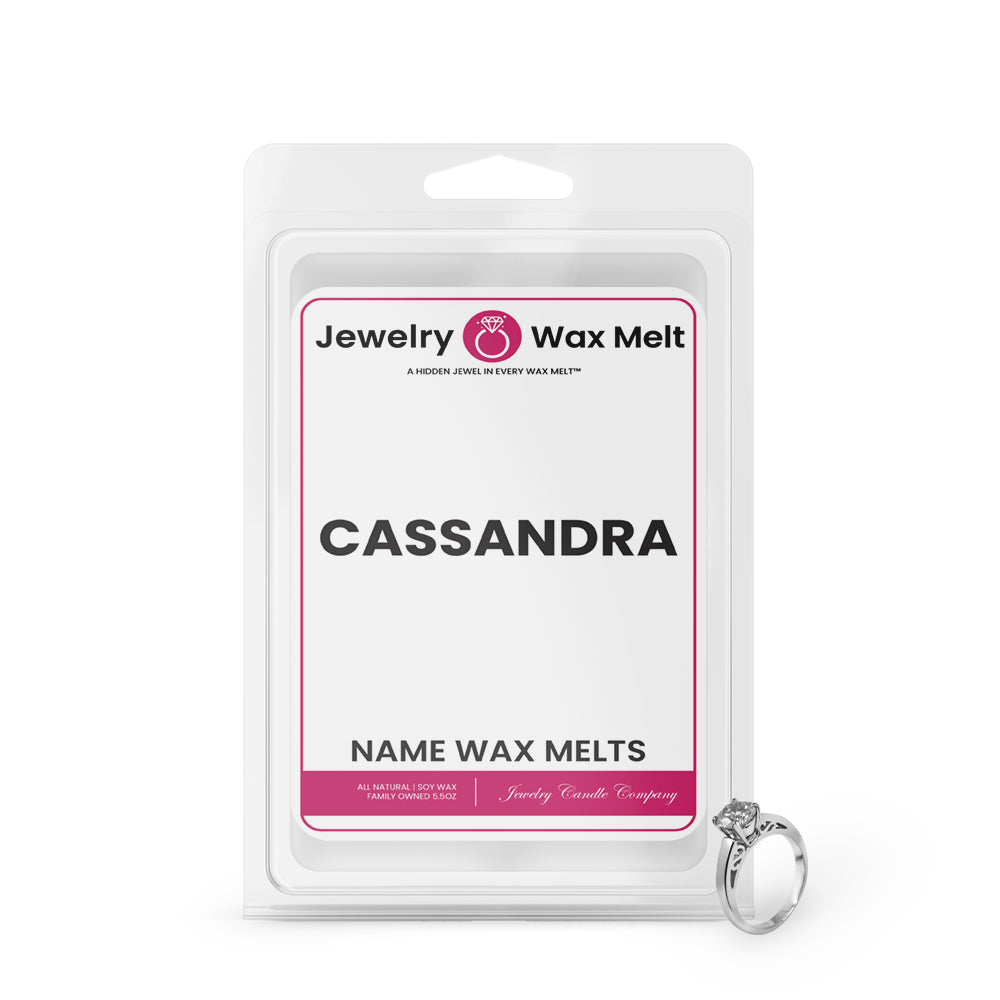 CASSANDRA Name Jewelry Wax Melts